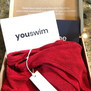 ❤️ NEW!  EVA one piece YOUSWIM RED or Rosso ❤️